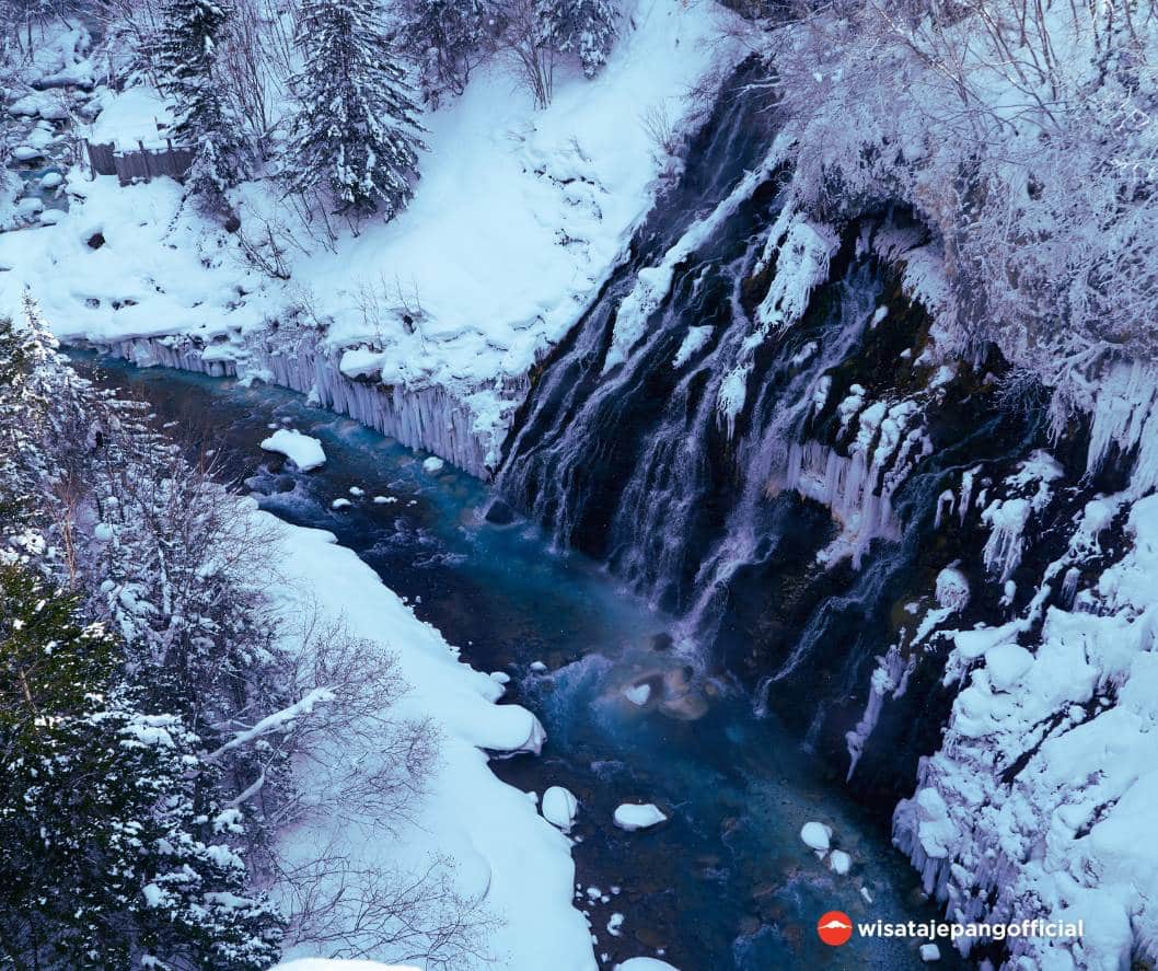 Shirahige Waterfalls Furano